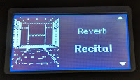 P515 Piano Room button and display screen