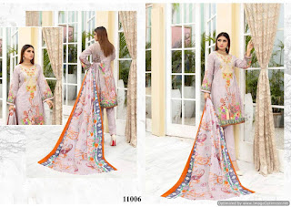 Iris vol 11 Pakistani Karachi Print Dress Material