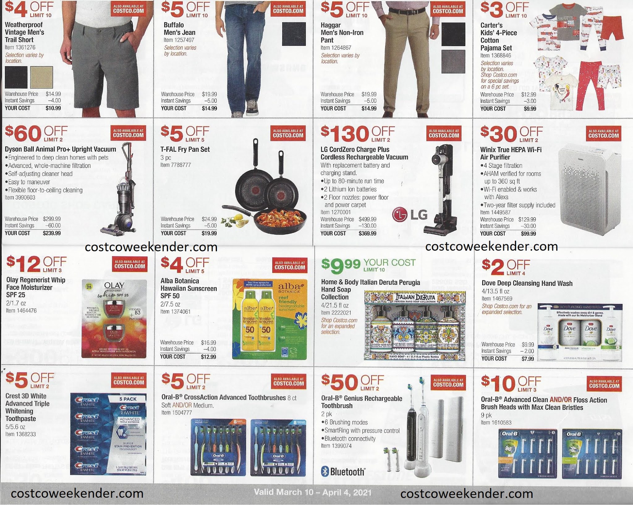 March 2021 Costco Coupon Book Costco Weekender