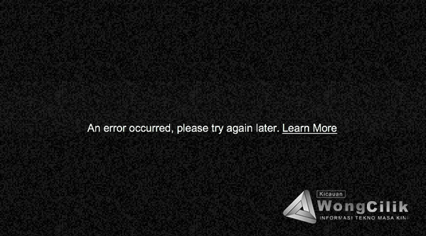 Cara Paling Ampuh Mengatasi Error Youtube Terjadi Kesalahan Coba Lagi Nanti Pelajari Lebih Lanjut Kicauan Wong Cilik
