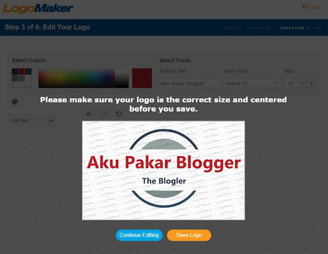 Cara Membuat Logo Menggunakan Logo Maker