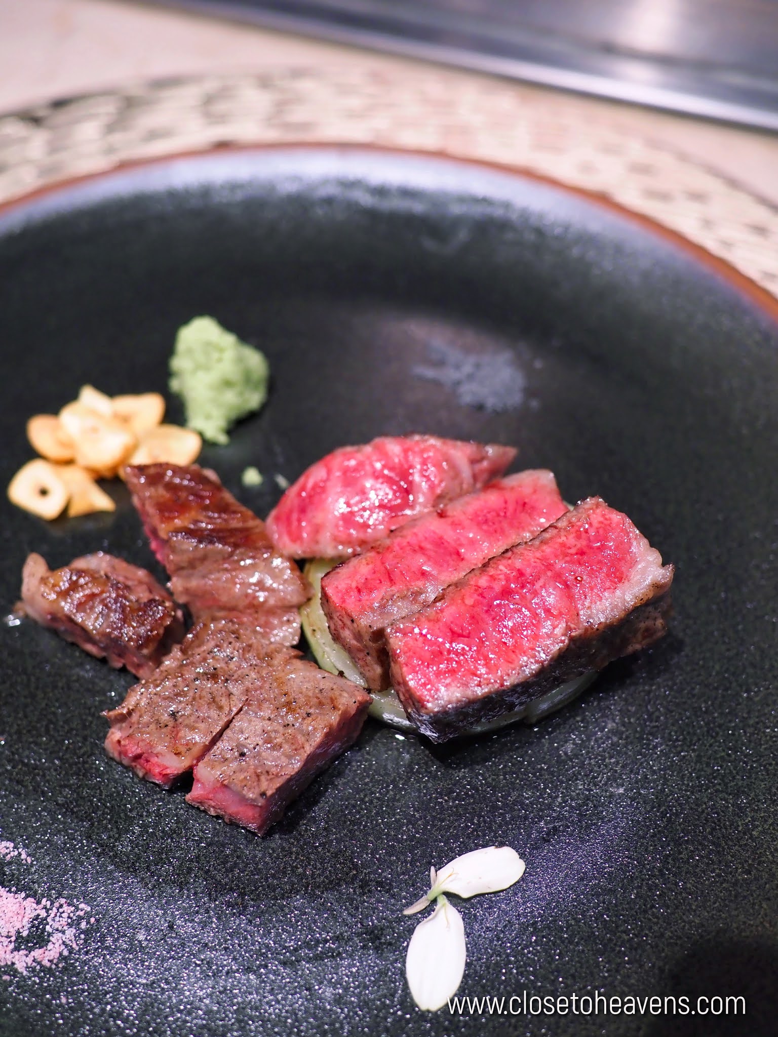 Teppan Kirabi @ Banyan Tree | Kuroge Wagyu Omakase