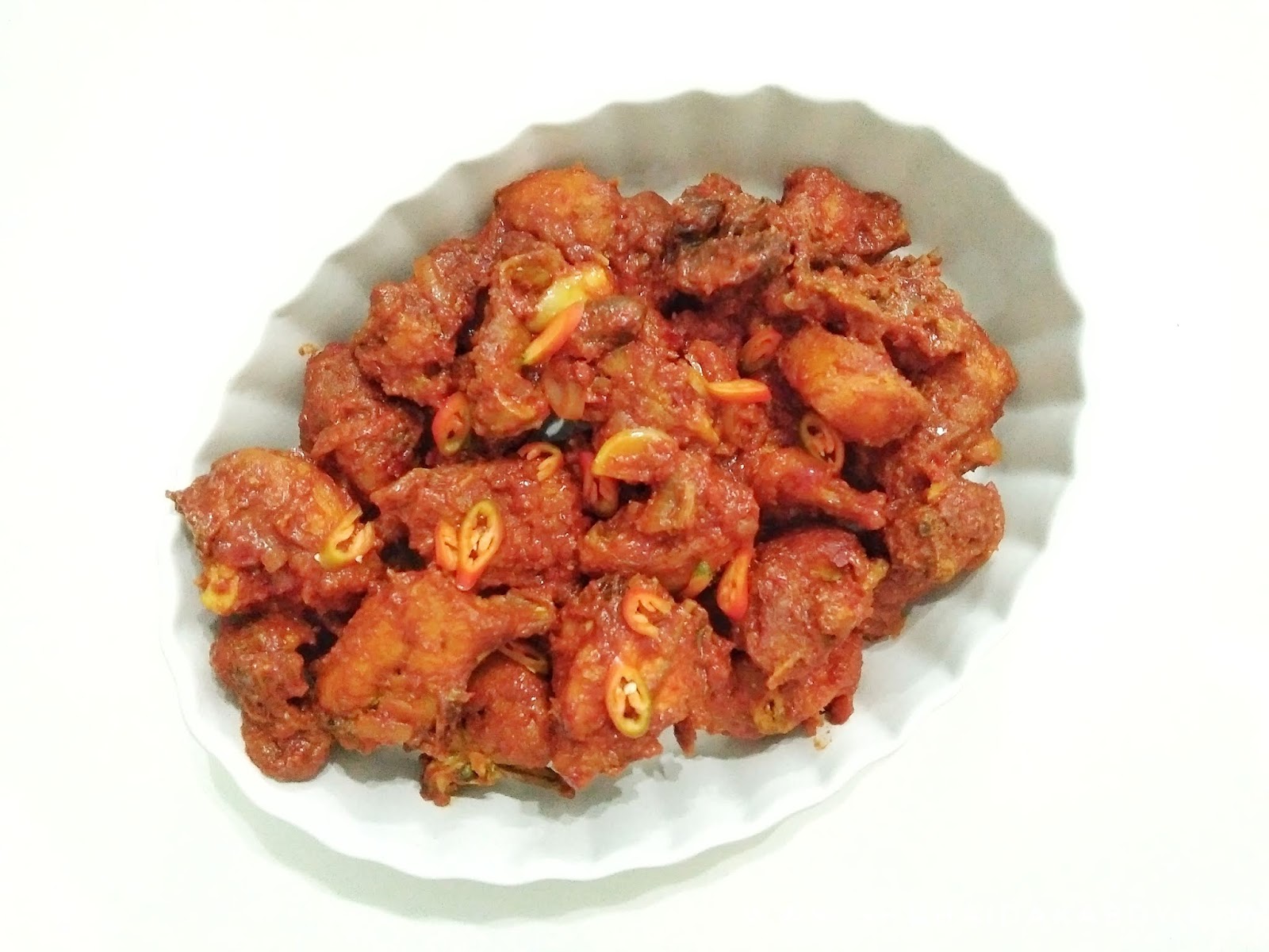 Resepi Ayam Masak Sambal
