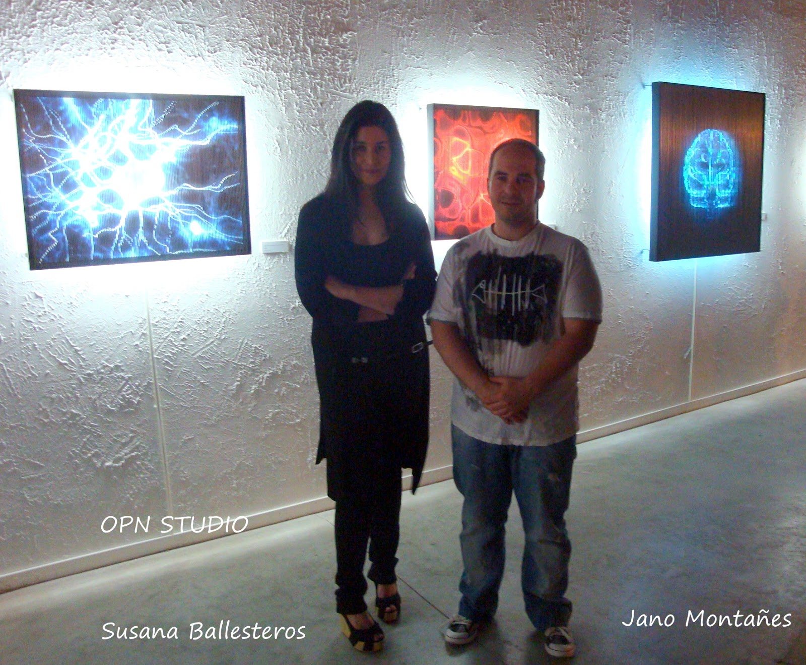 OPINIONES Y HECHOS: EXPOSICION DE OPN STUDIO EN EL E.C.A.D.: NEW CORE