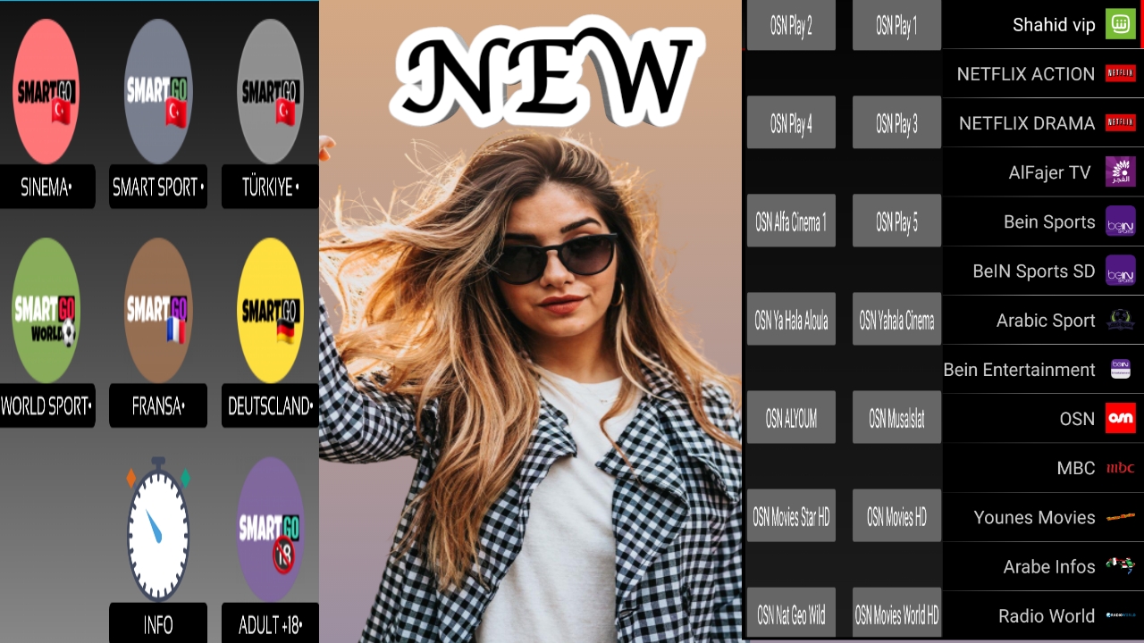 شاهد قنوات عربية متنوعة بالاضافة لتطبيق تركي لمشاهدة القنوات الاوروبية بشكل مجاني