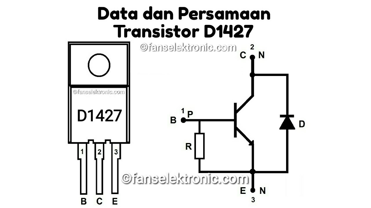 Persamaan Transistor D1427
