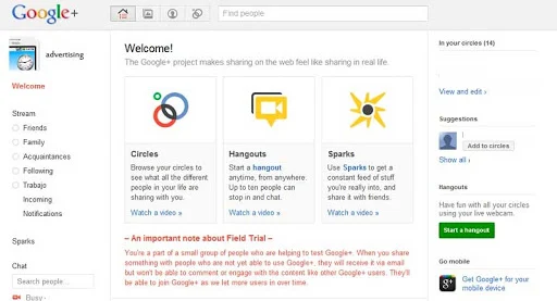 Google anuncia su nueva red social llamada Google Plus
