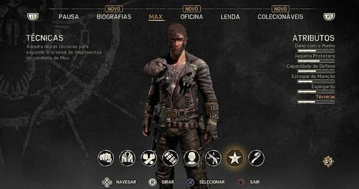 Mad Max - All Max's Outfits/Gears/Upgrades/Weapons (Max Fully Upgraded)  SHOWCASE 