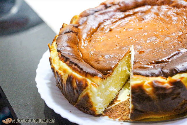 Clasic Basque Burnt Cheesecake of The Manila Baker