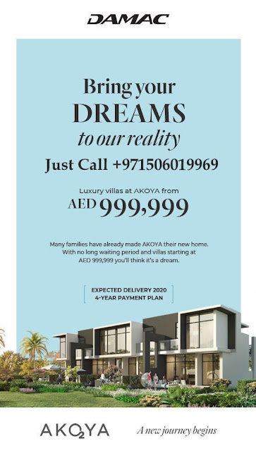 1 million 3 bedroom villa for sale in dubai