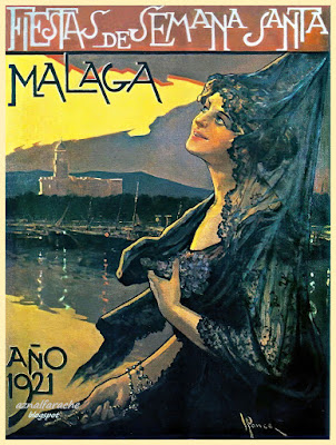 Málaga - Semana Santa 1921 - José Ponce y Puente