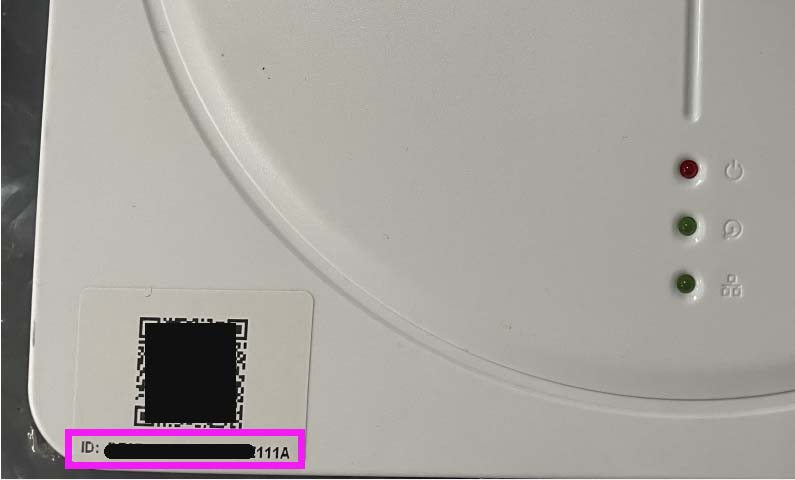 How to find Zosi Device ID or UID