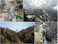 Hiking to Childukhtaron Pass, Odzhuk Gorge, Varzob, Mountains of Tajikistan