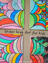 spider web halloween projects craft crafts arts activities webs project fun children painting age spiders creative charlotte class learnwithplayathome artwork