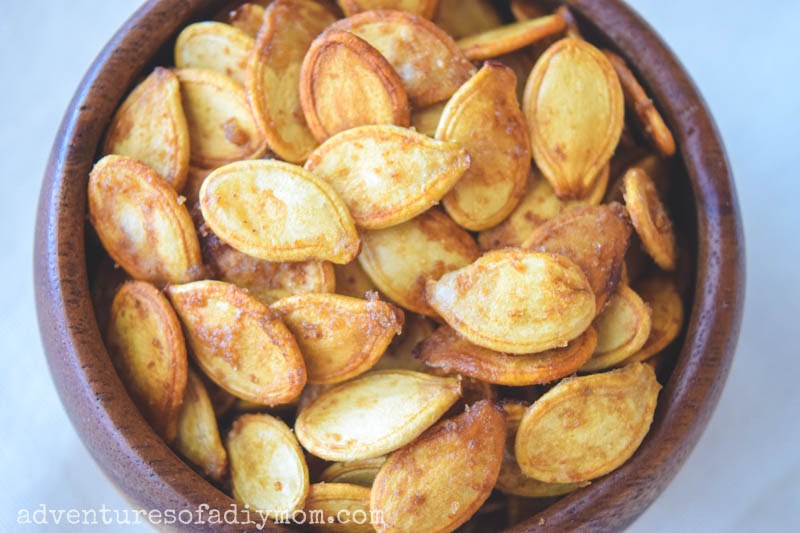 Roasting Pumpkin Seeds Adventures of a DIY Mom
