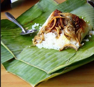 Coconut Fish and Rice Banana Leaf Wrap Recipe