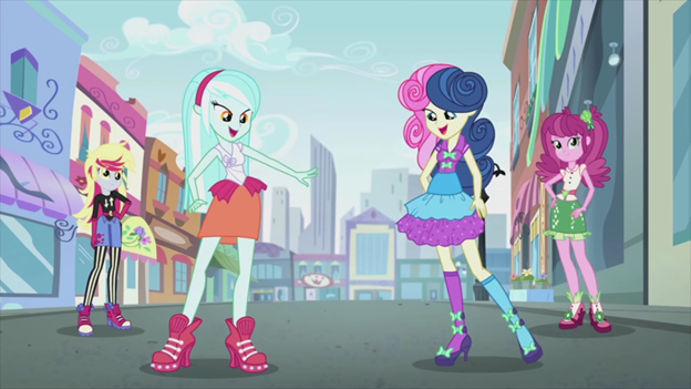 Equestria Girls Lyra And Bon Bon