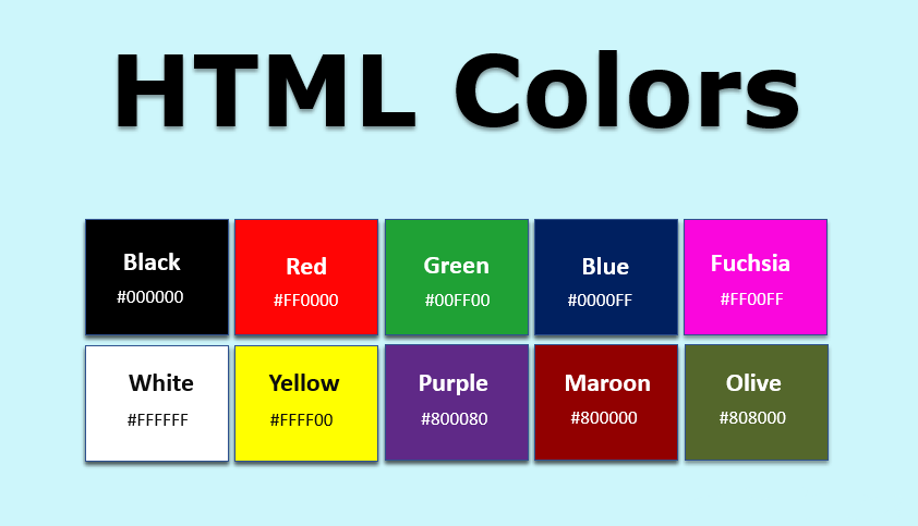 html font color code generator html font color code generator