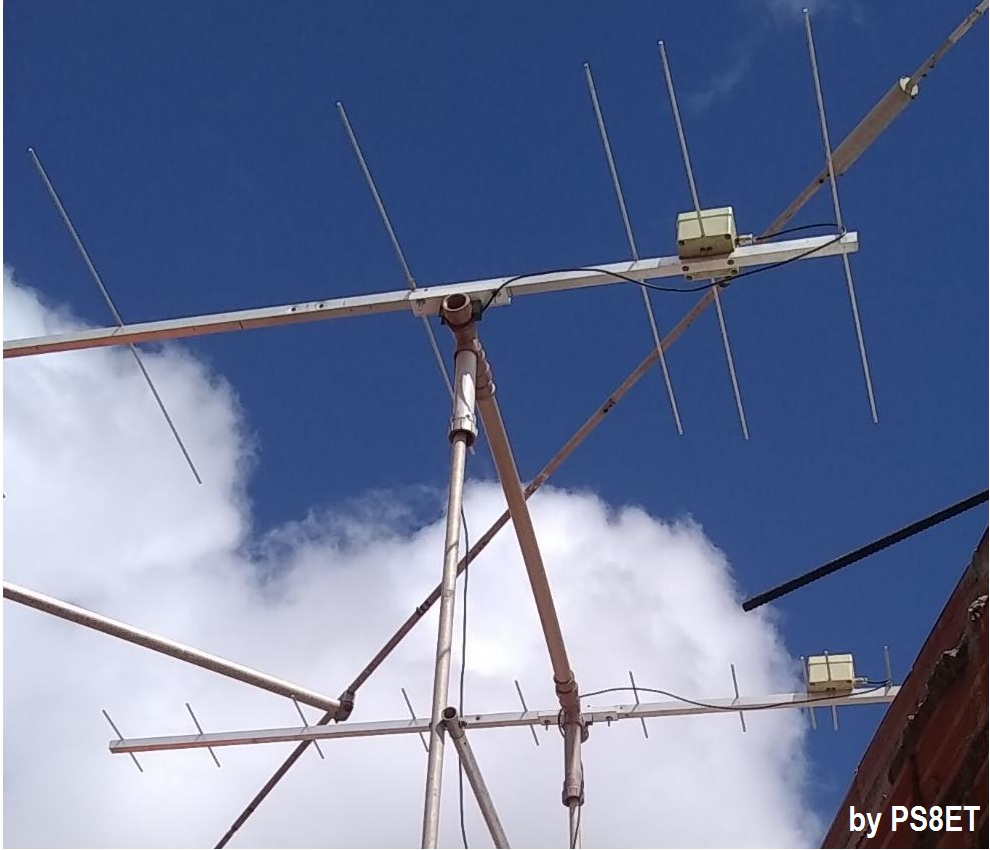 New Antennas Yagi - 10 UHF & 6 VHF (DK7ZB-Design)