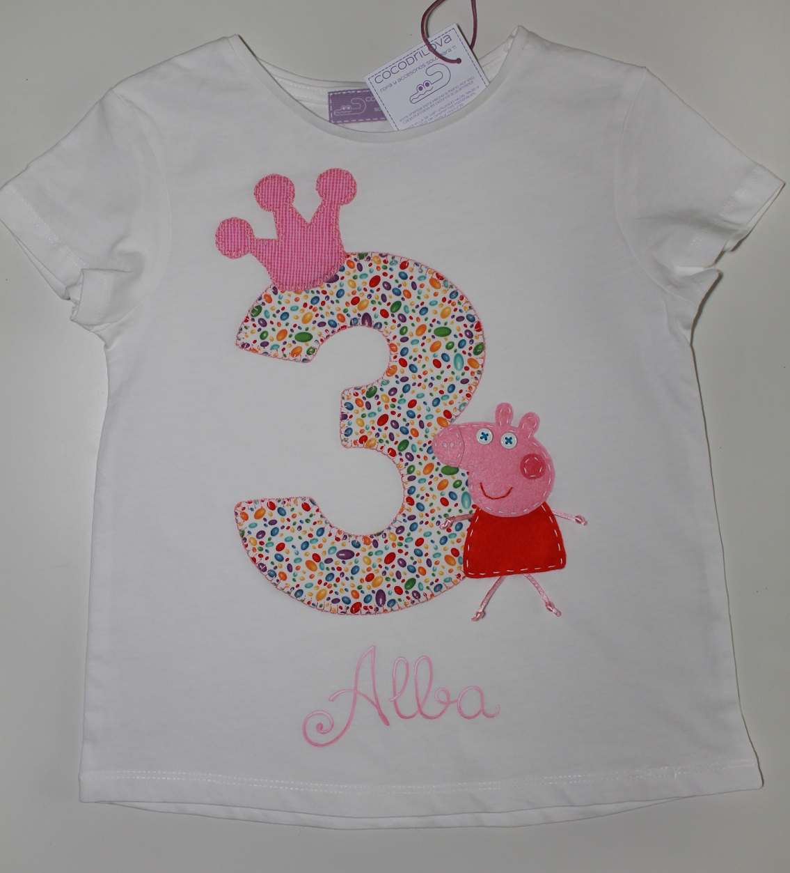 camisetas personalizadas de peppa pig