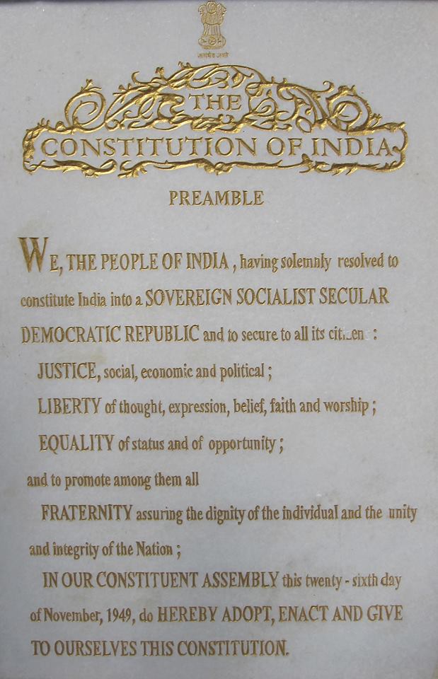 preamble of the indian constitution meaning of preamble LEARNING ADDA