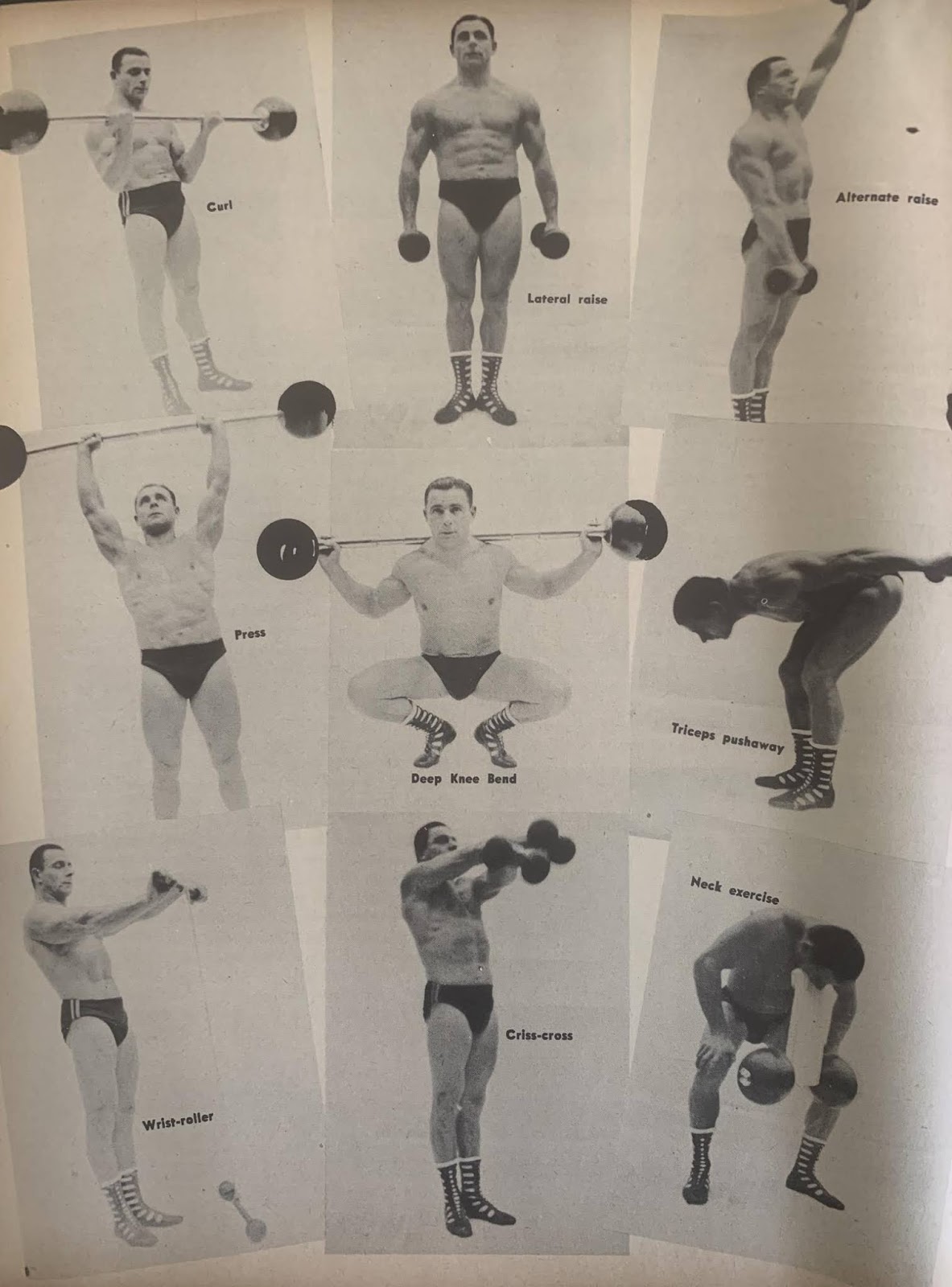 The Tight Tan Slacks Of Dezso Ban A Favorite Training Routine Sig Klein 1953