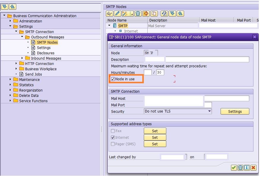 All about SAP Email Settings in SAP