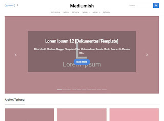 Download template terbaik mirip medium