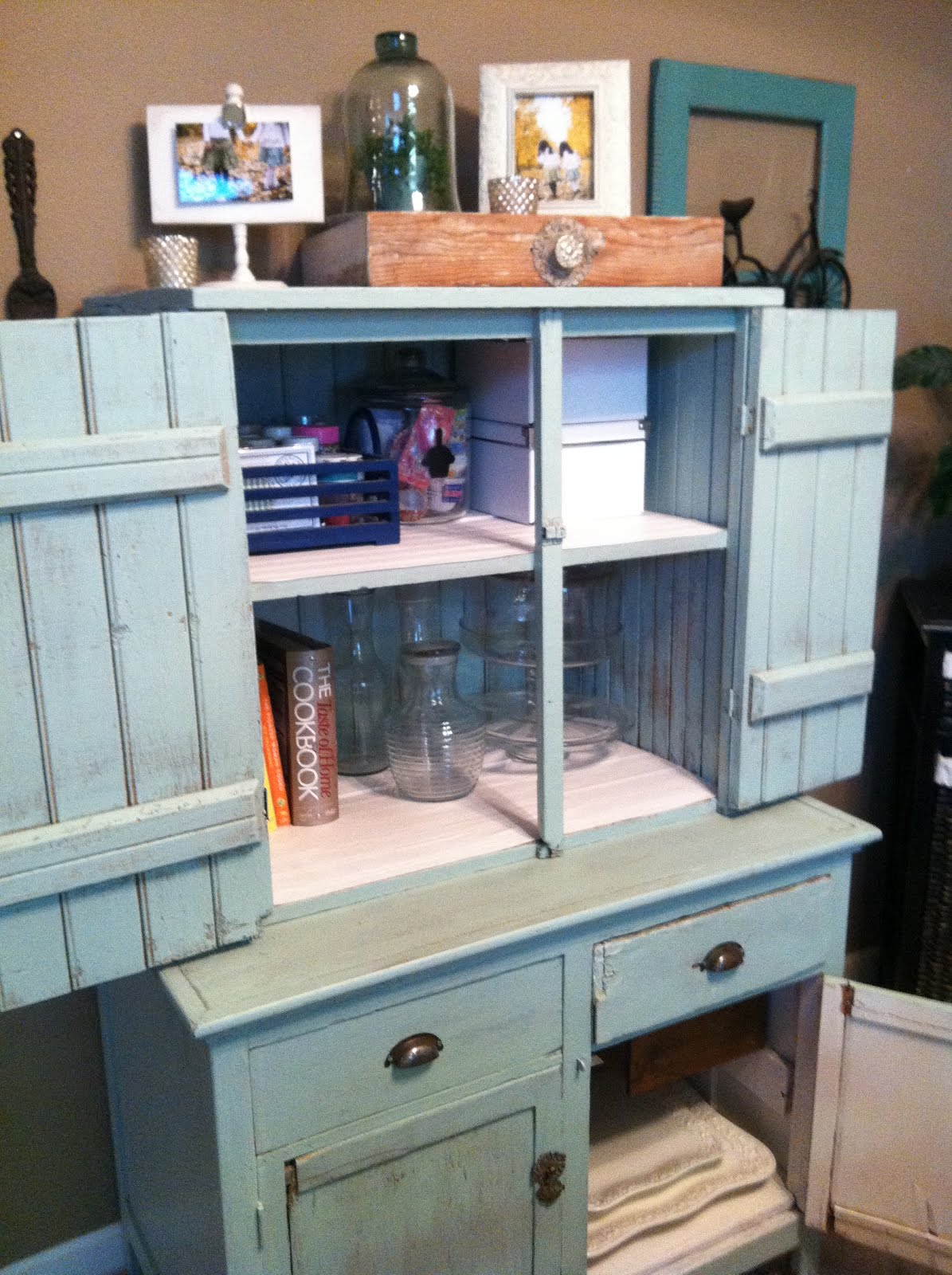 The Baeza Blog Antique Hutch Redo