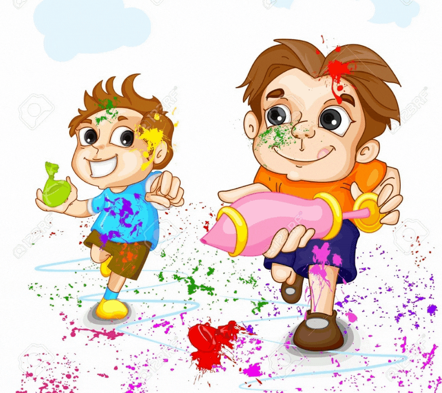 happy holi funny cartoon video download