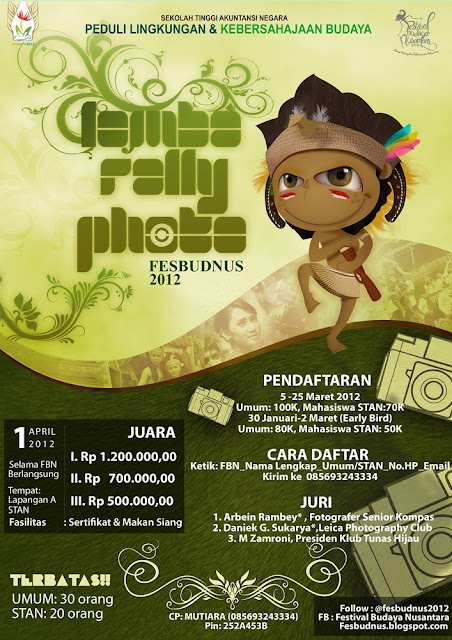 Lomba Rally Photografi Festival Budaya Nusantara Sekolah Tinggi Akuntansi Negara Info Lomba Terupdate Terpercaya