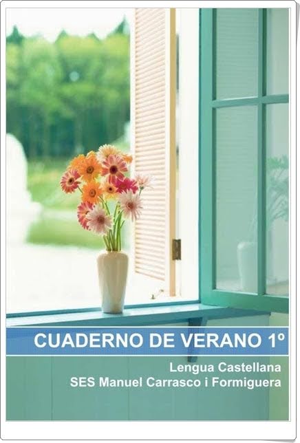 "Cuaderno de verano de Lengua Española de 1º de Secundaria"