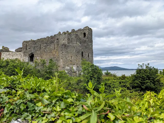 King John's Castle on Carlingford Lough in Ireland