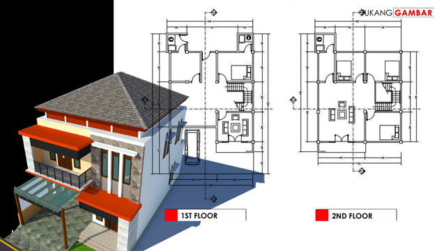 Desain Rumah Type 120 | Tukang Gambar
