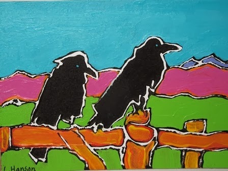 Two ravens