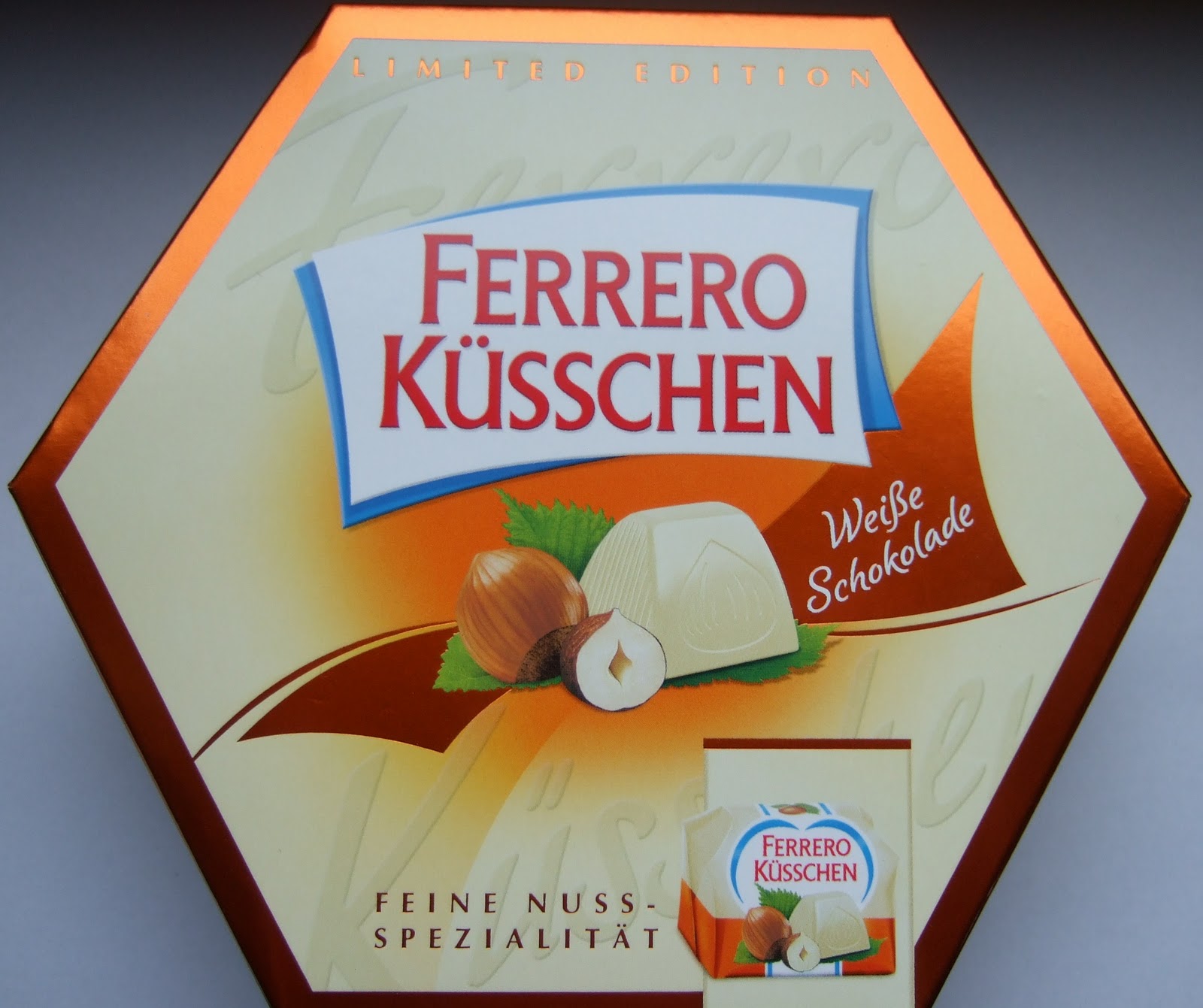 allaboutevchen: Neu - Ferrero Küsschen Weiße Schokolade