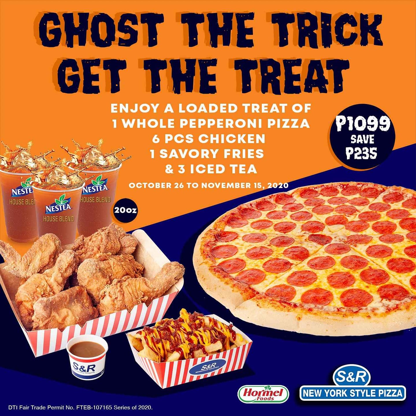 Manila Shopper S R New York Style Pizza Halloween Promo Oct Nov