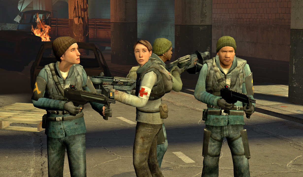 Resistance/Rebels from Half-Life 2. The plan is to make it as functional as...