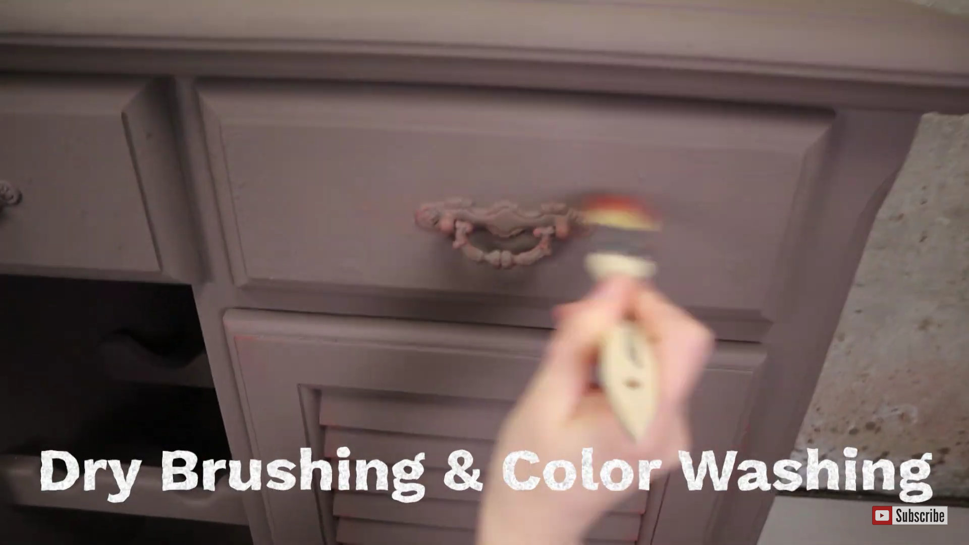 Konsol Boyama Mobilya Boyama Eskitme Teknikleri &amp; Uygulama Ev