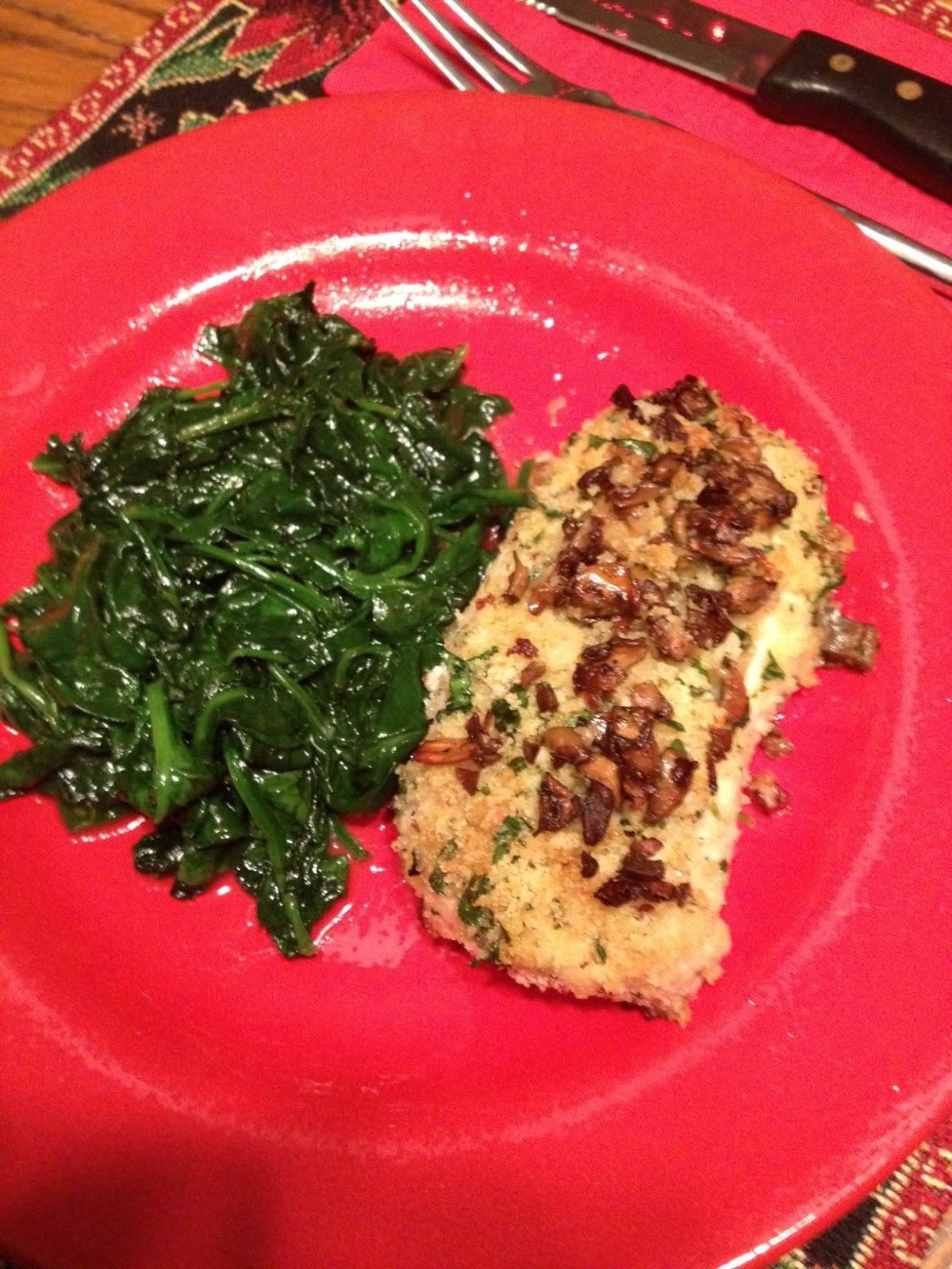 Carla's Kitchen Capers Panko and Parmesan Crusted Chicken