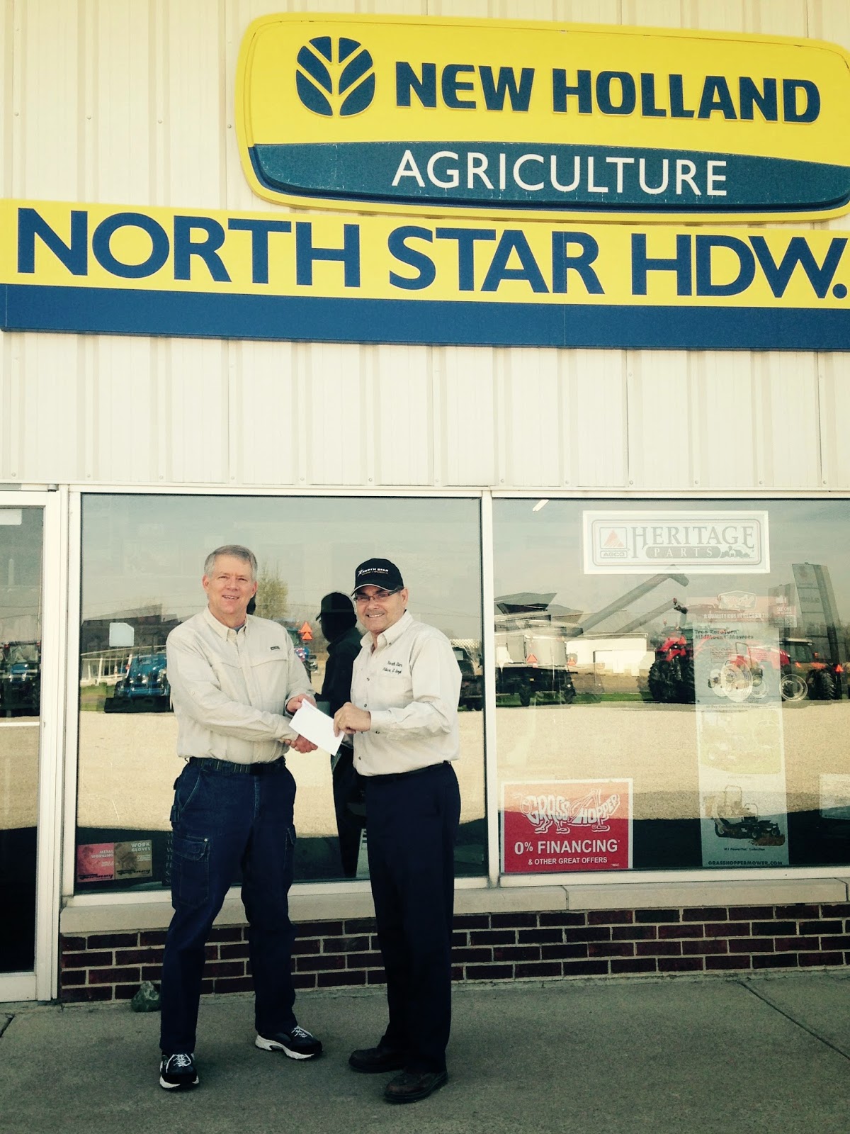 NORTH STAR HARDWARE AND IMPLEMENT AGAIN SUPPORTS