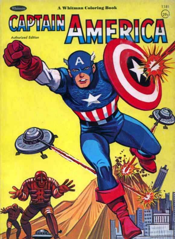 Calvin's Canadian Cave of Coolness: Marvel Coloring Book Covers