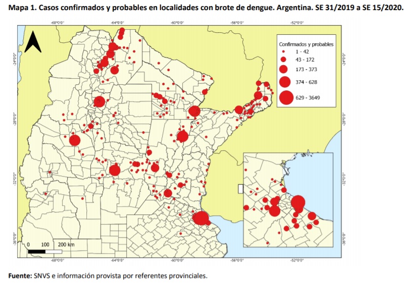 MÁS DE 16 MIL CASOS DE DENGUE EN ARGENTINA