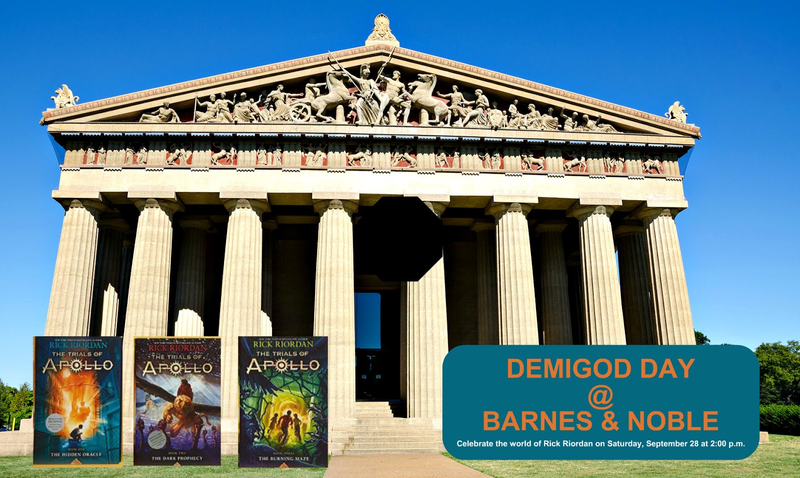 A Geek Daddy Rick Riordan Demigod Day Event