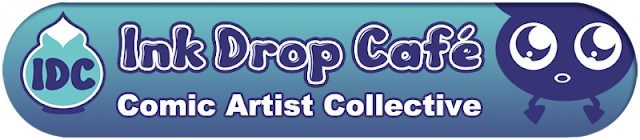 Ink Drop Cafe, comic collective, webcomic collective, artist community, comic community