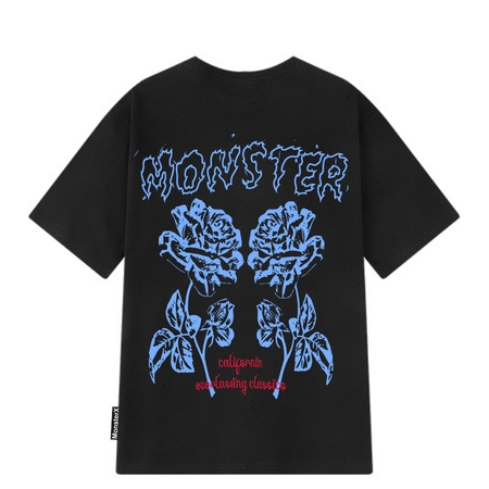 ÁO THUN TAY LỠ FORM OVERSIZED FLOWER