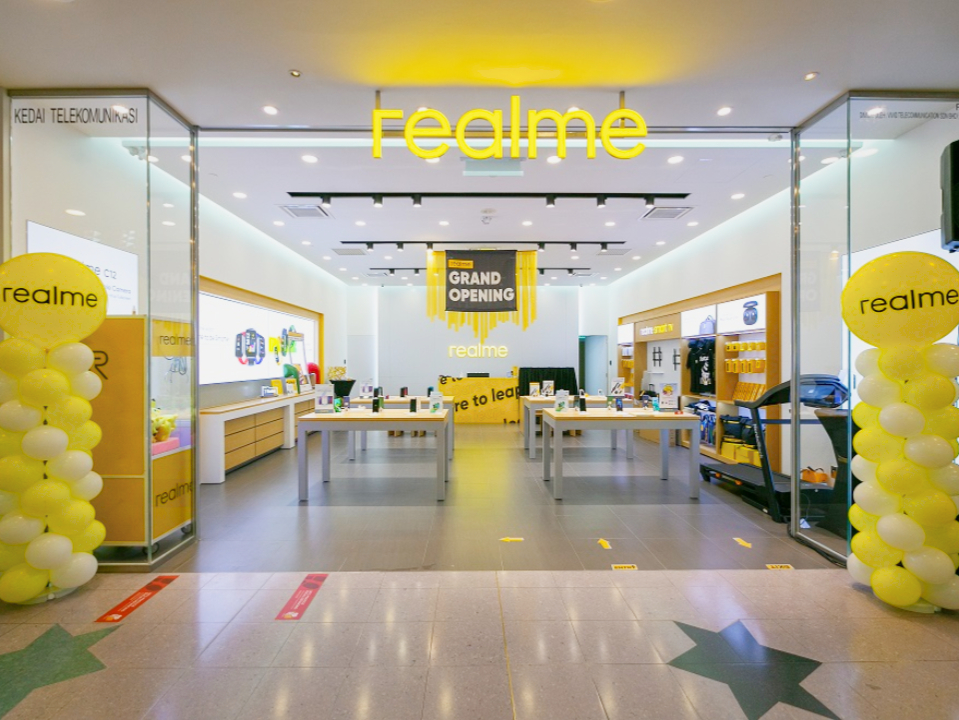 Congratulation realme Sunway Pyramid Experience Store Grand Opening