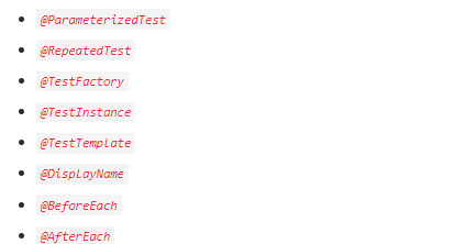JUnit Annotations List with Examples