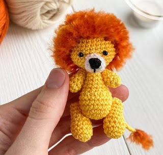 PATRON GRATIS LEON AMIGURUMI 44786