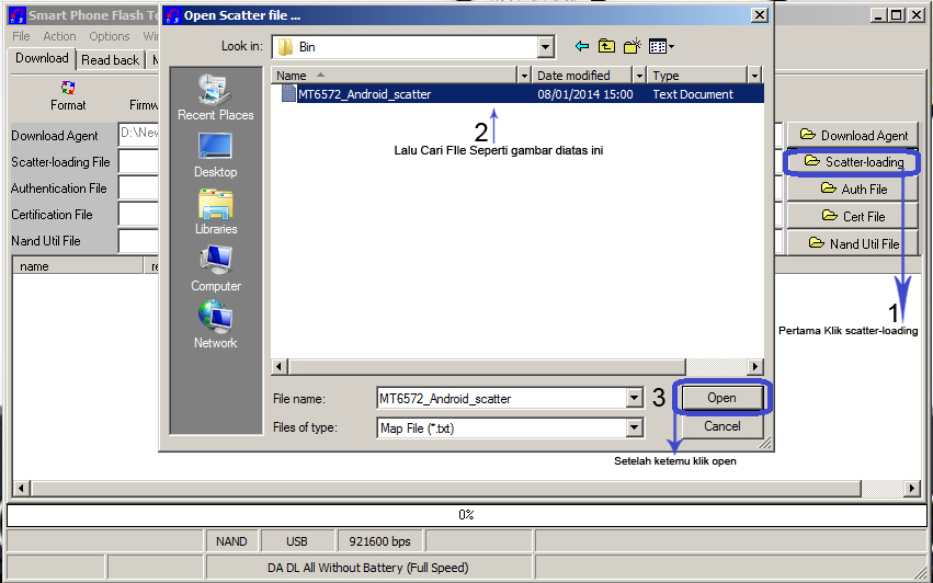 Cara Flash Lenovo A516 via SP Flashtool - SMARTPHONES10